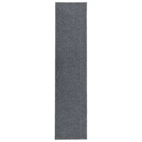 Alfombra de pasillo atrapa suciedad 100x450 cm gris de , Alfombras - Ref: Foro24-327181, Precio: 87,37 €, Descuento: %