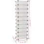 Zapatero apilable con 10 compartimentos blanco de vidaXL, Zapateros y organizadores de calzado - Ref: Foro24-244919, Precio: ...