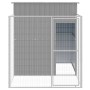 Caseta perros corral acero galvanizado gris claro 165x251x181cm en Casetas para perros | Comprar online en Foru.es