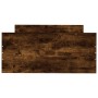 Estructura de cama madera de ingeniería roble ahumado 90x190 cm de , Camas y somieres - Ref: Foro24-835943, Precio: 73,92 €, ...