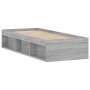 Estructura de cama gris Sonoma 75x190 cm de , Camas y somieres - Ref: Foro24-3203850, Precio: 108,55 €, Descuento: %
