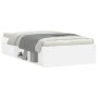 Estructura de cama blanca 90x190 cm de , Camas y somieres - Ref: Foro24-3203838, Precio: 129,59 €, Descuento: %