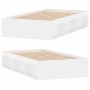 Estructura de cama blanca 90x190 cm de , Camas y somieres - Ref: Foro24-3203838, Precio: 129,59 €, Descuento: %