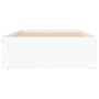 Estructura de cama blanca 90x190 cm de , Camas y somieres - Ref: Foro24-3203838, Precio: 129,59 €, Descuento: %
