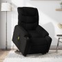Sillón de masaje eléctrico reclinable elevable tela negro en Sillones | Comprar online en Foru.es