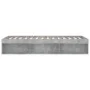 Estructura de cama gris hormigón 90x200 cm de , Camas y somieres - Ref: Foro24-3203827, Precio: 142,93 €, Descuento: %