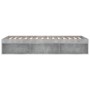 Estructura de cama gris hormigón 90x200 cm de , Camas y somieres - Ref: Foro24-3203827, Precio: 145,16 €, Descuento: %