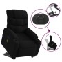 Sillón de masaje eléctrico reclinable elevable tela negro en Sillones | Comprar online en Foru.es