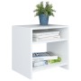 Mesita de noche madera contrachapada blanco 40x30x40 cm de vidaXL, Mesitas de noche - Ref: Foro24-800009, Precio: 33,17 €, De...