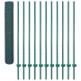 Valla de malla de alambre con postes de acero 25x2 m verde de , Paneles de vallas - Ref: Foro24-144612, Precio: 160,89 €, Des...