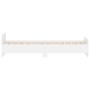 Estructura de cama madera de ingeniería blanca 90x200 cm de , Camas y somieres - Ref: Foro24-835925, Precio: 96,90 €, Descuen...