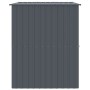 Caseta perros con tejado acero galvanizado gris 214x153x181 cm en Casetas para perros | Comprar online en Foru.es