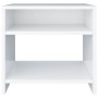 Mesita de noche madera contrachapada blanco 40x30x40 cm de vidaXL, Mesitas de noche - Ref: Foro24-800009, Precio: 33,17 €, De...