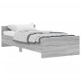 Estructura de cama madera de ingeniería gris Sonoma 90x200 cm de , Camas y somieres - Ref: Foro24-835930, Precio: 95,00 €, De...