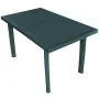 Mesa de jardín 126x76x72 cm plástico verde de vidaXL, Mesas de jardín - Ref: Foro24-43598, Precio: 153,78 €, Descuento: %