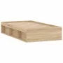 Estructura de cama roble Sonoma 90x190 cm de , Camas y somieres - Ref: Foro24-3203840, Precio: 111,77 €, Descuento: %