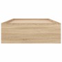 Estructura de cama roble Sonoma 90x190 cm de , Camas y somieres - Ref: Foro24-3203840, Precio: 113,11 €, Descuento: %