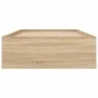 Estructura de cama roble Sonoma 90x190 cm de , Camas y somieres - Ref: Foro24-3203840, Precio: 111,77 €, Descuento: %