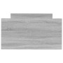 Estructura de cama madera de ingeniería Sonoma gris 75x190 cm de , Camas y somieres - Ref: Foro24-835951, Precio: 81,82 €, De...