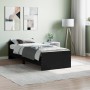 Estructura de cama madera de ingeniería negra 75x190 cm de , Camas y somieres - Ref: Foro24-835947, Precio: 67,11 €, Descuent...