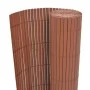 Valla de jardín de doble cara PVC marrón 90x500 cm de vidaXL, Paneles de vallas - Ref: Foro24-43630, Precio: 61,43 €, Descuen...