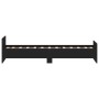 Estructura de cama madera de ingeniería negra 75x190 cm de , Camas y somieres - Ref: Foro24-835947, Precio: 67,11 €, Descuent...