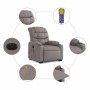Sillón de masaje eléctrico reclinable elevable tela taupé en Sillones | Comprar online en Foru.es