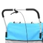 Remolque para bicicletas y cochecito 2 en 1 azul y gris de vidaXL, Remolques para bicicletas - Ref: Foro24-91377, Precio: 192...