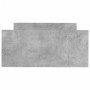 Estructura de cama madera de ingeniería gris hormigón 90x190 cm de , Camas y somieres - Ref: Foro24-835942, Precio: 82,15 €, ...
