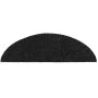 Alfombrilla de escaleras 15 uds tela punzonada negro 56x17x3 cm de vidaXL, Alfombrillas para escalones - Ref: Foro24-132692, ...