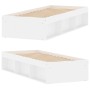 Estructura de cama blanca 75x190 cm de , Camas y somieres - Ref: Foro24-3203845, Precio: 132,64 €, Descuento: %