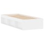 Estructura de cama blanca 75x190 cm de , Camas y somieres - Ref: Foro24-3203845, Precio: 132,64 €, Descuento: %