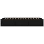 Estructura de cama negra 90x190 cm de , Camas y somieres - Ref: Foro24-3203839, Precio: 145,93 €, Descuento: %