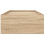 Estructura de cama roble Sonoma 75x190 cm de , Camas y somieres - Ref: Foro24-3203847, Precio: 103,78 €, Descuento: %