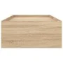 Estructura de cama roble Sonoma 75x190 cm de , Camas y somieres - Ref: Foro24-3203847, Precio: 100,64 €, Descuento: %