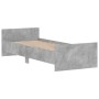 Estructura de cama madera de ingeniería gris hormigón 75x190 cm de , Camas y somieres - Ref: Foro24-835949, Precio: 79,12 €, ...