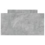 Estructura de cama madera de ingeniería gris hormigón 75x190 cm de , Camas y somieres - Ref: Foro24-835949, Precio: 79,12 €, ...