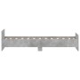 Estructura de cama madera de ingeniería gris hormigón 75x190 cm de , Camas y somieres - Ref: Foro24-835949, Precio: 79,12 €, ...