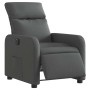 Sillón reclinable eléctrico de tela gris oscuro en Sillones | Comprar online en Foru.es
