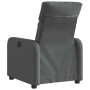 Sillón reclinable eléctrico de tela gris oscuro en Sillones | Comprar online en Foru.es