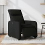 Sillón reclinable eléctrico de tela negro en Sillones | Comprar online en Foru.es