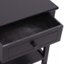 Mesita de noche de madera negro de vidaXL, Mesitas de noche - Ref: Foro24-242872, Precio: 49,03 €, Descuento: %