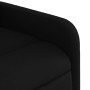 Sillón reclinable eléctrico de tela negro en Sillones | Comprar online en Foru.es