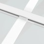 Puerta corredera ESG vidrio y aluminio blanca 102,5x205 cm de , Puertas para el hogar - Ref: Foro24-151677, Precio: 184,10 €,...