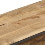 Mueble para TV de madera maciza de mango rugosa 130x30x45 cm de , Muebles TV - Ref: Foro24-321623, Precio: 150,94 €, Descuent...