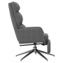 Sillón de relax con reposapiés tela gris claro de , Sillones - Ref: Foro24-3097524, Precio: 136,10 €, Descuento: %