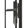 Schwarzes Gartentor aus Stahl 1x2 m von vidaXL, Gartentore - Ref: Foro24-143060, Preis: 140,13 €, Rabatt: %