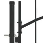 Schwarzes Gartentor aus Stahl 1x2 m von vidaXL, Gartentore - Ref: Foro24-143060, Preis: 140,13 €, Rabatt: %