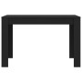 Mesa de comedor de madera contrachapada negro 120x60x76 cm de , Mesas de cocina y de comedor - Ref: Foro24-800433, Precio: 75...