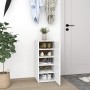 Mueble zapatero de aglomerado blanco 32x35x70 cm de , Zapateros y organizadores de calzado - Ref: Foro24-808954, Precio: 62,1...
